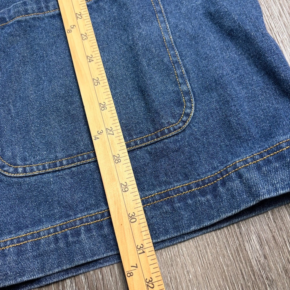 Herschel Supply Co Men's XL Denim Shop Jean Jacket Varsity Button 50068-00607 - Picture 7 of 16